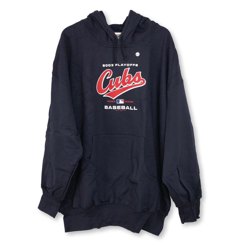 Majestic Chicago Cubs 2003 Playoffs Authentic Hoodie XXL